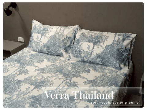 ผลิตผ้าปูที่นอนโรงแรม